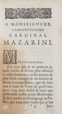 [Перефикс де Б.А. де. История короля Генриха Великого]. Péréfixe B.H. de. Histoire du roy Henry le Grand. Amsterdam: Сhez Louys et Daniel Elzevier, 1661.